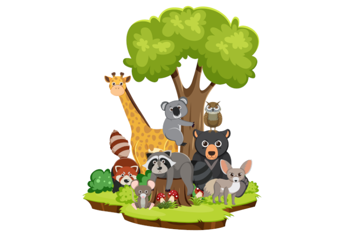 Baby Robot e gli animali