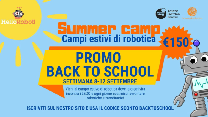 Hello Robot 2025 | Summer Camp Genova