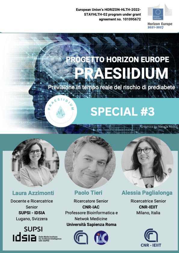 PRAESIIDIUM: modelli matematici e IA per la prevenzione del diabete 2